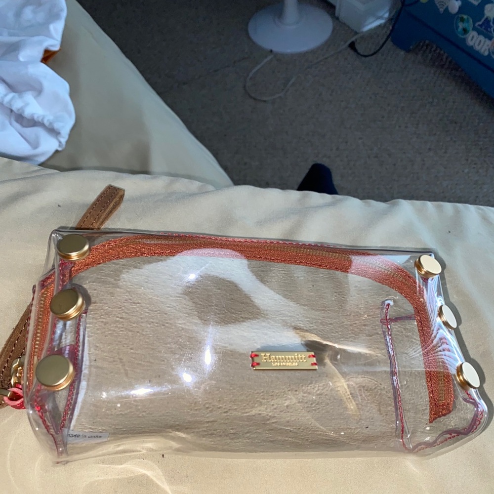 Hammitt Clear Make up bag or Clutch